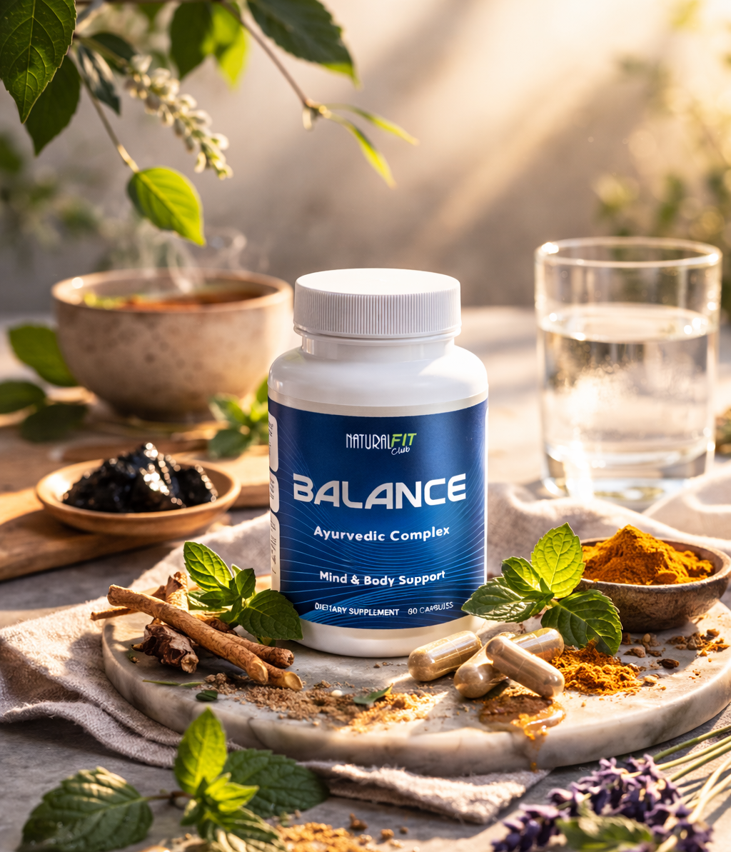 Balance with turmeric and botanicals